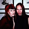 Johnny and Nellie at Olivia Exhibit